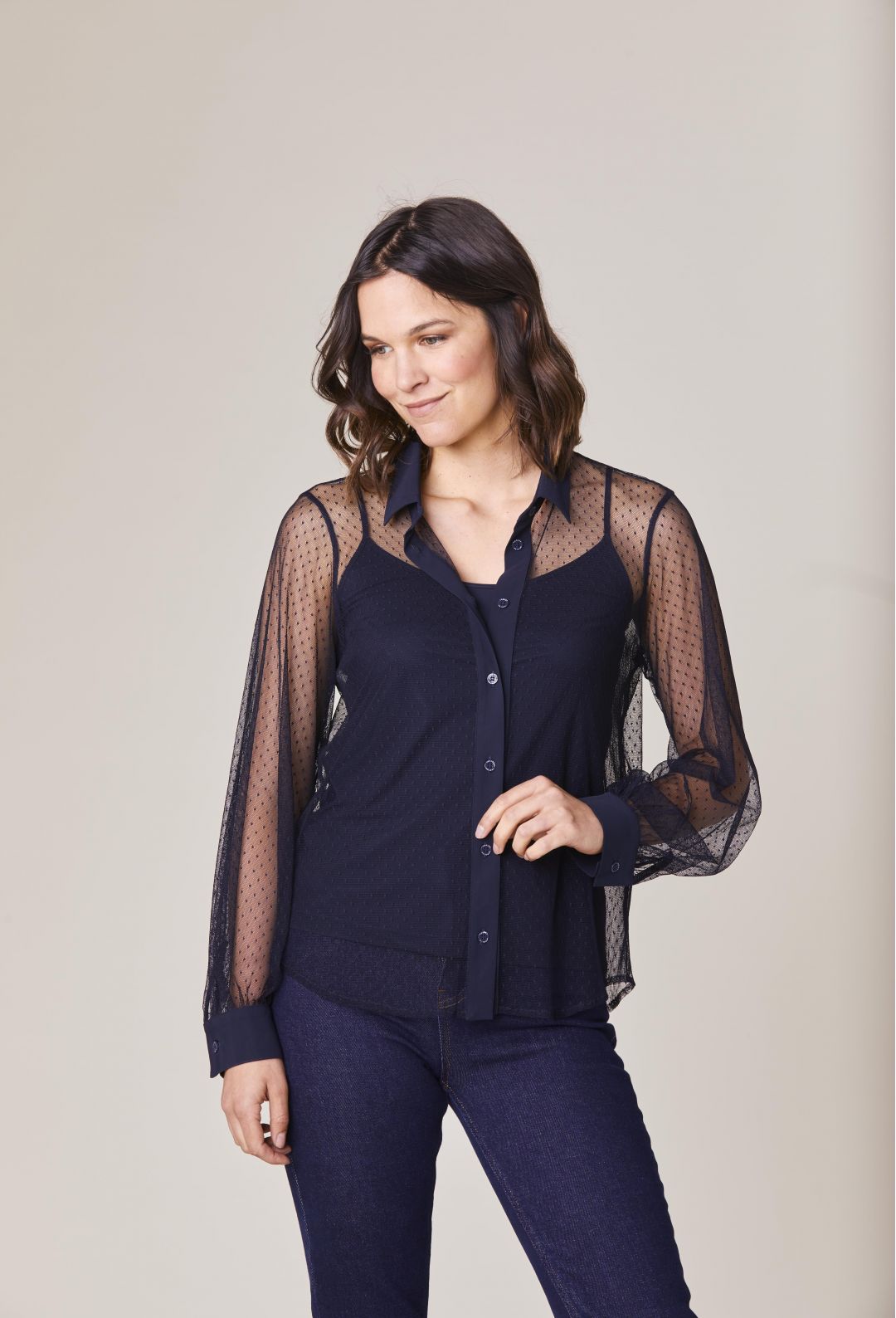 Chemise et Top PLUME