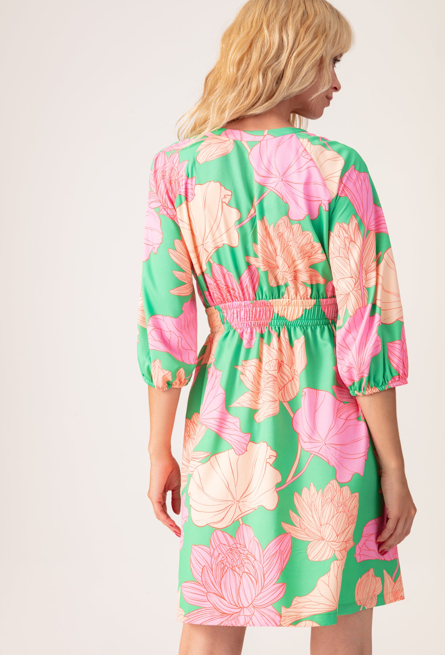 Robe Josephine imprimé fleuri 3