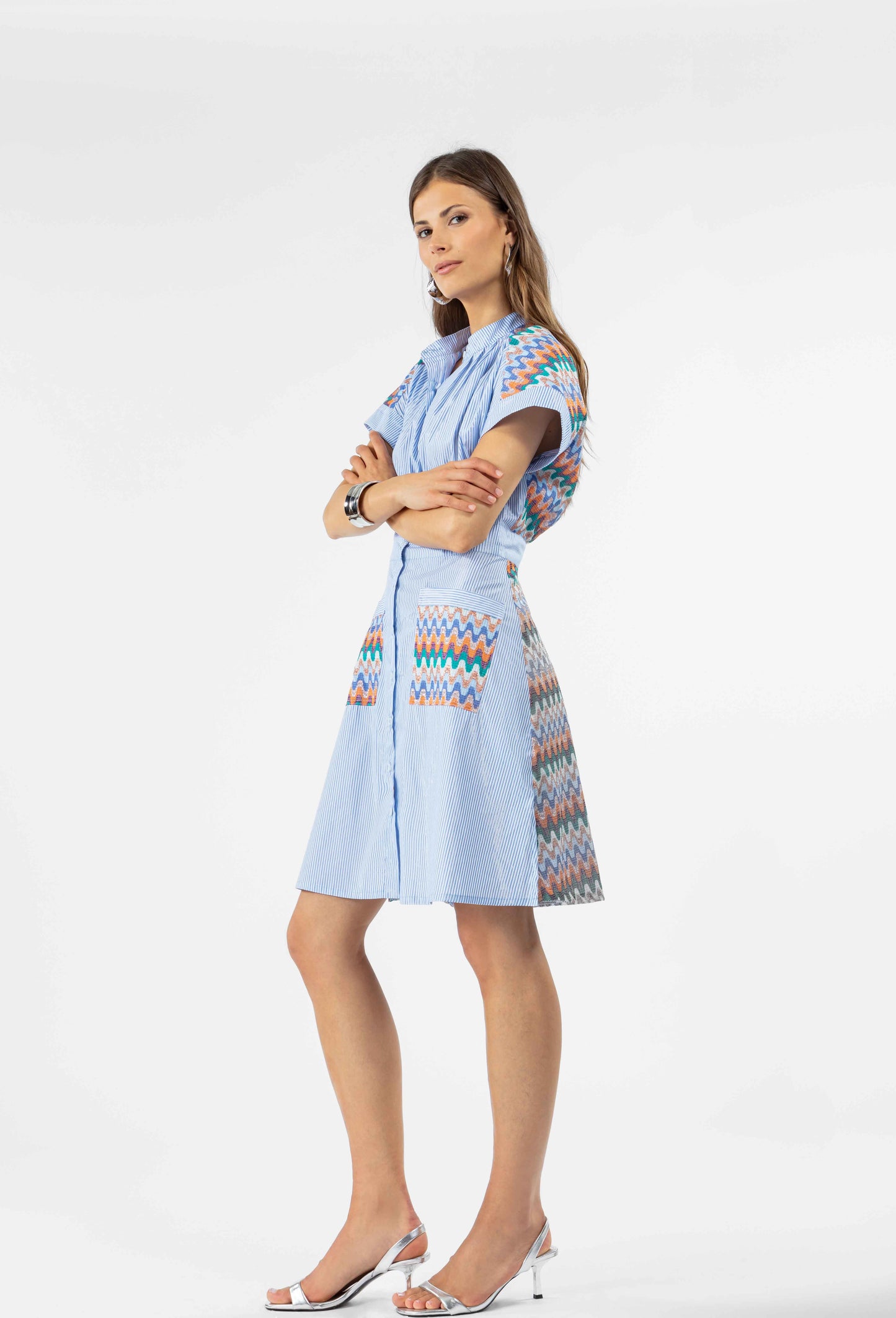 Robe chemise Lucy en coton imprimé 5