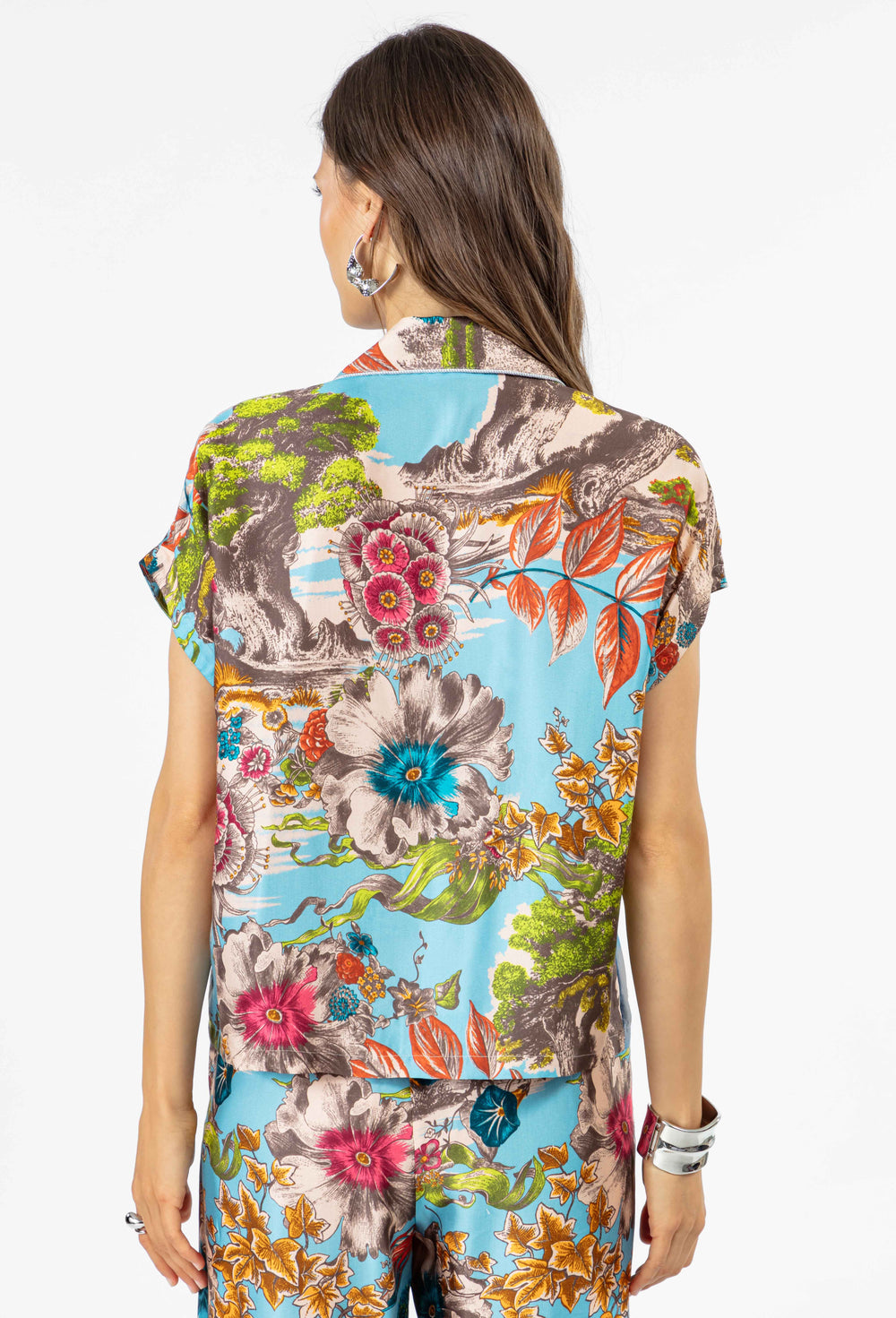 Chemise manches courtes Bailey en twill 3