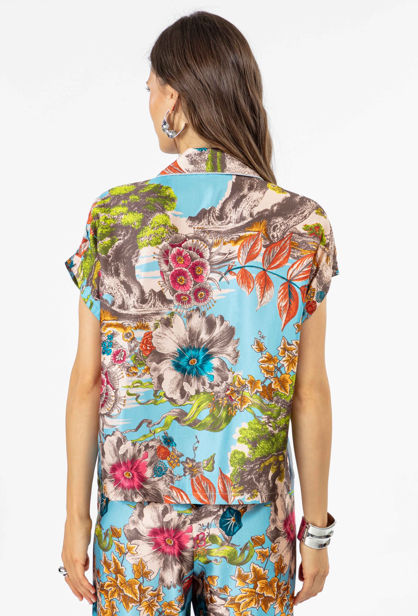 Chemise manches courtes Bailey en twill 3