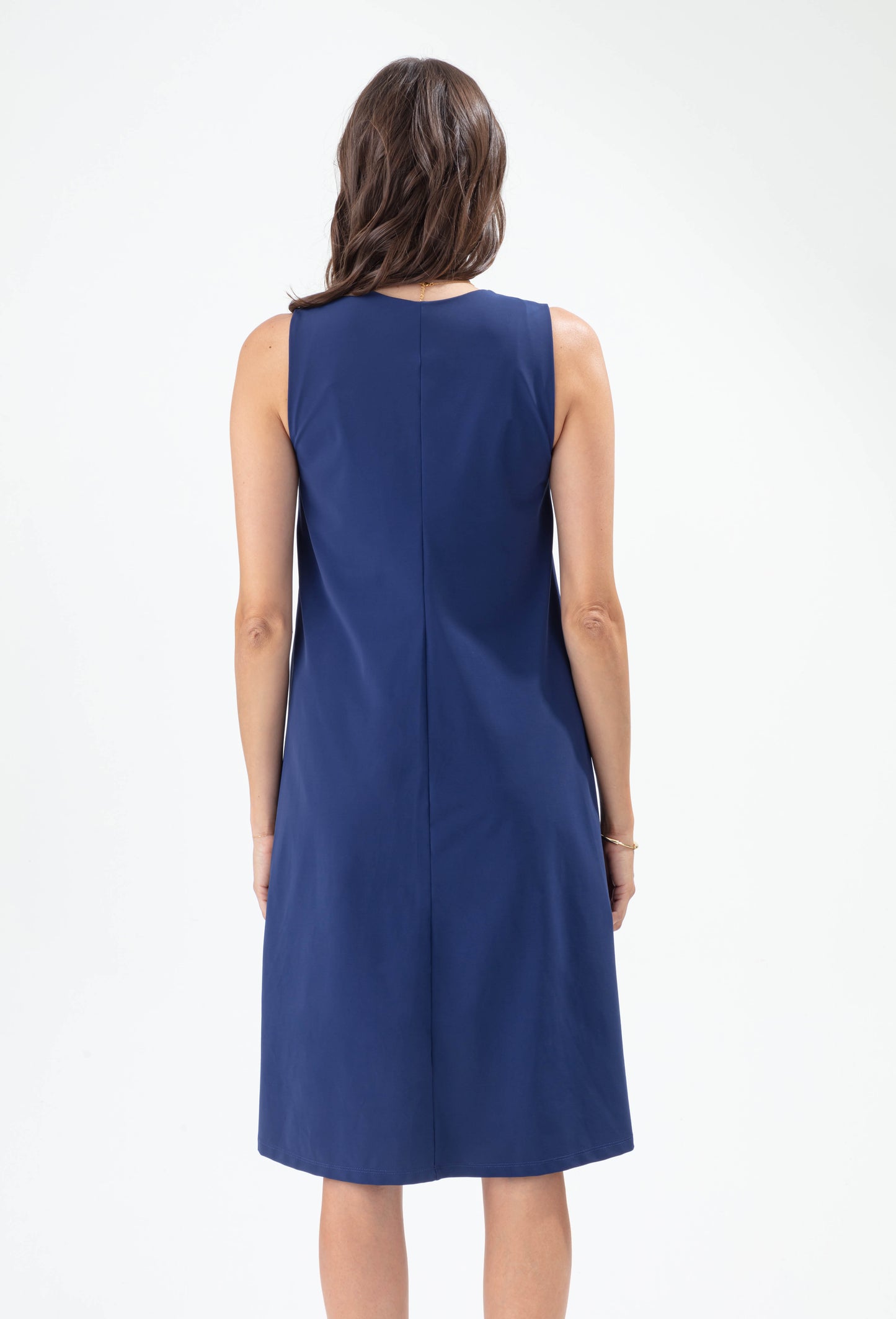 Robe Sirene en jersey technique saphir 3