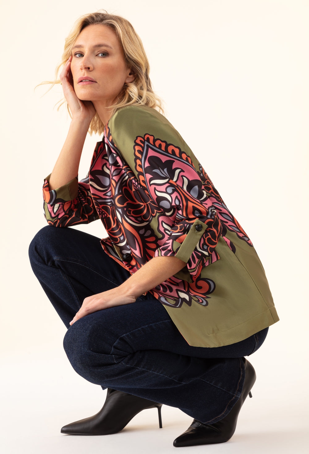 Veste Patti imprimé Palazzo 1