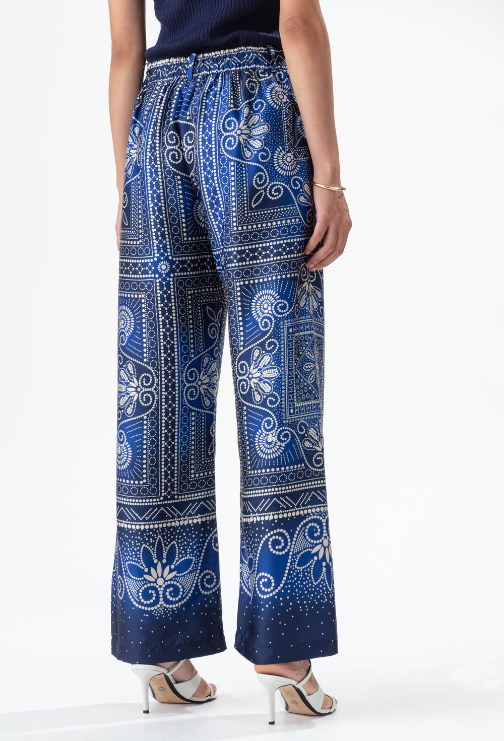 Pantalon fluide Gaultier imprimé 4