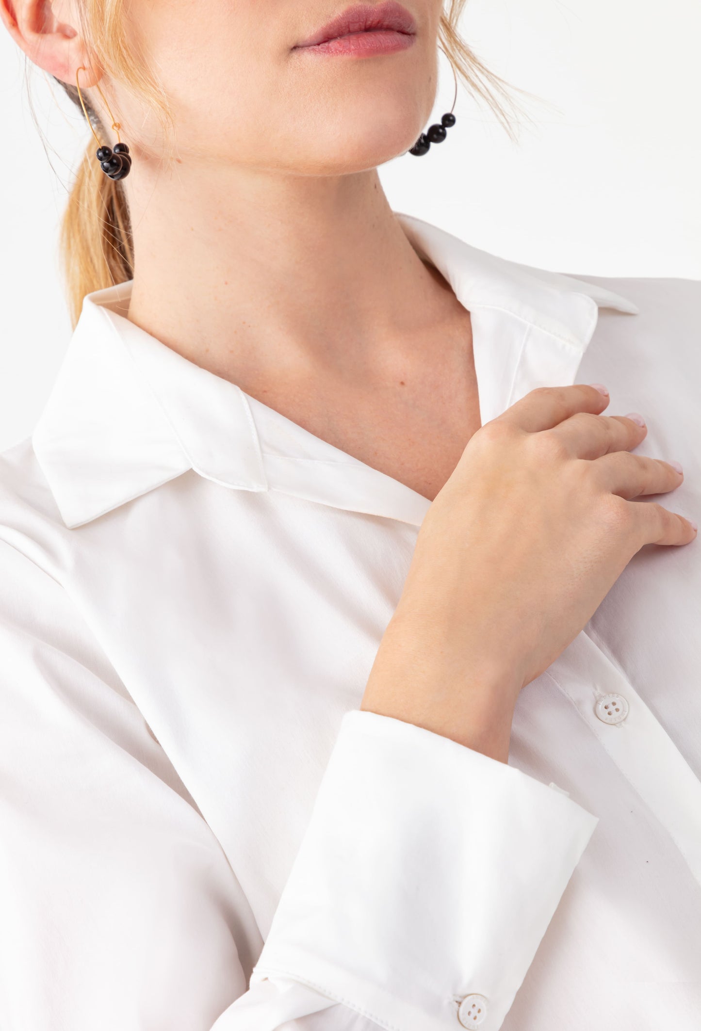 Chemise Louise blanche en coton 2
