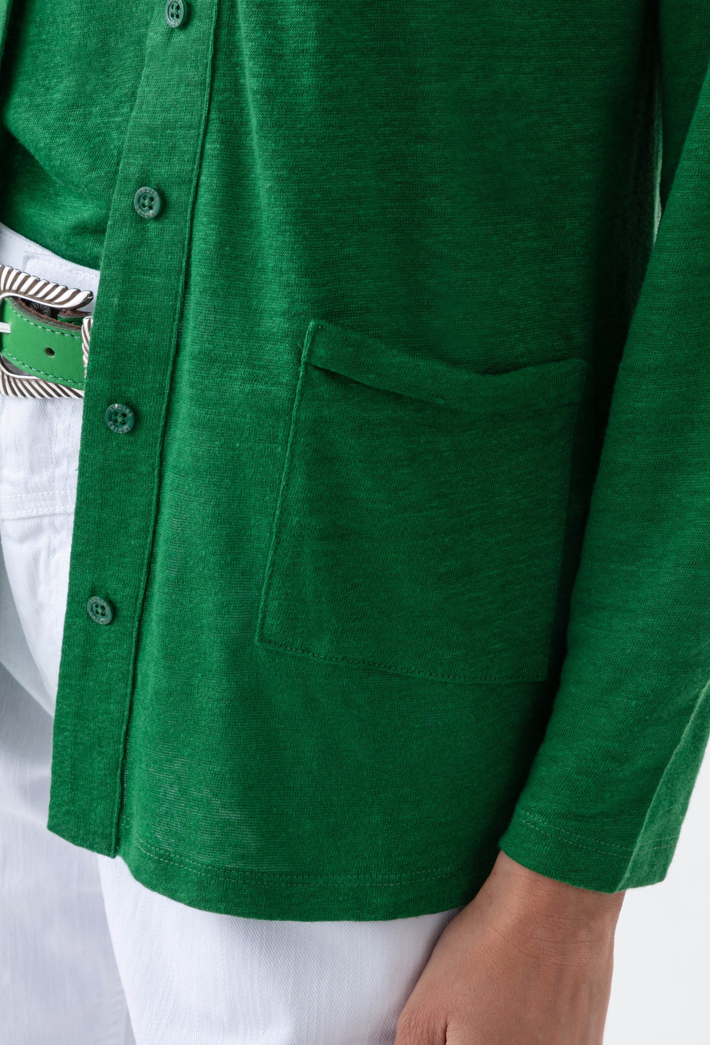 Gilet Divinité vert 2