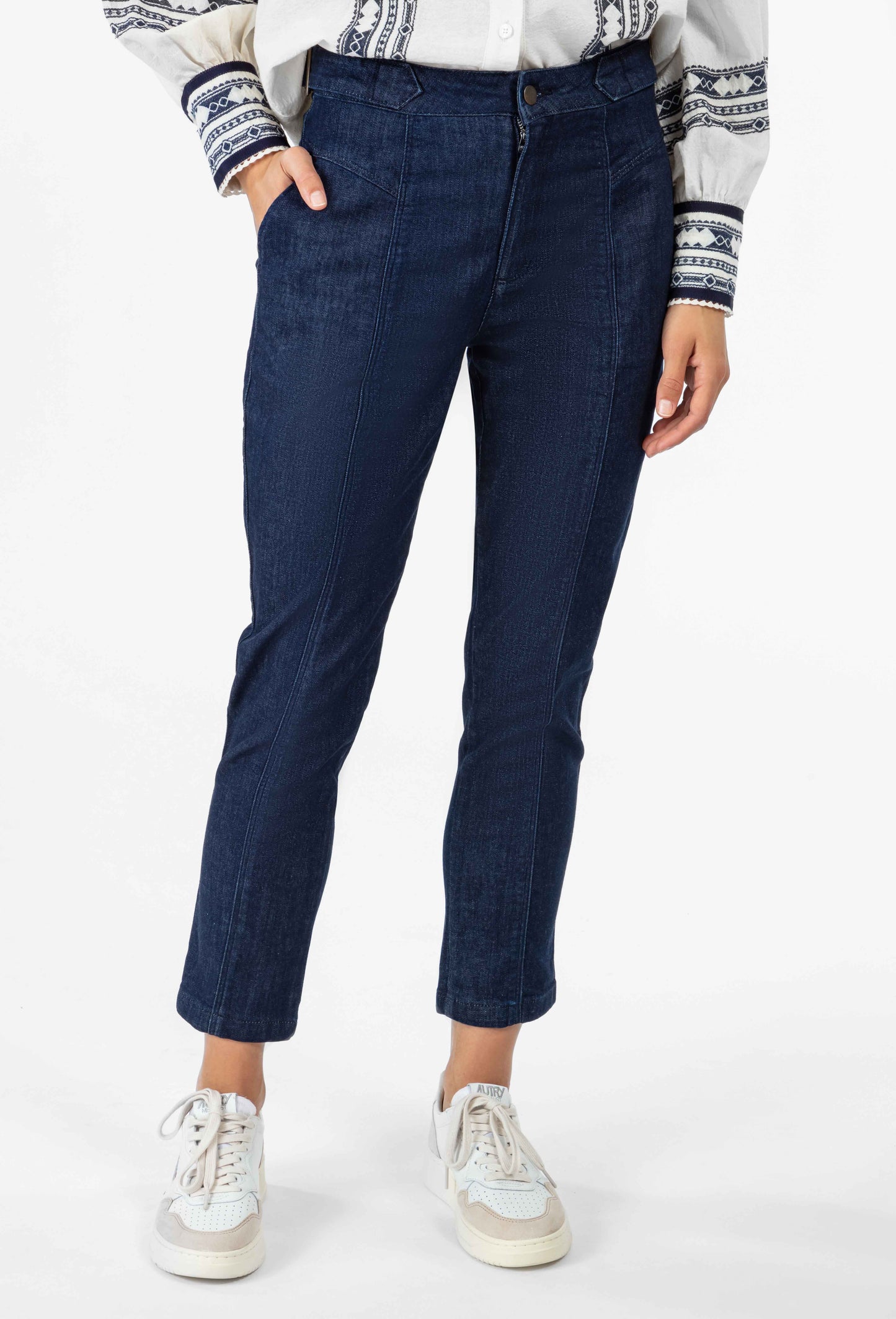 Jean cigarette Jared brut 2
