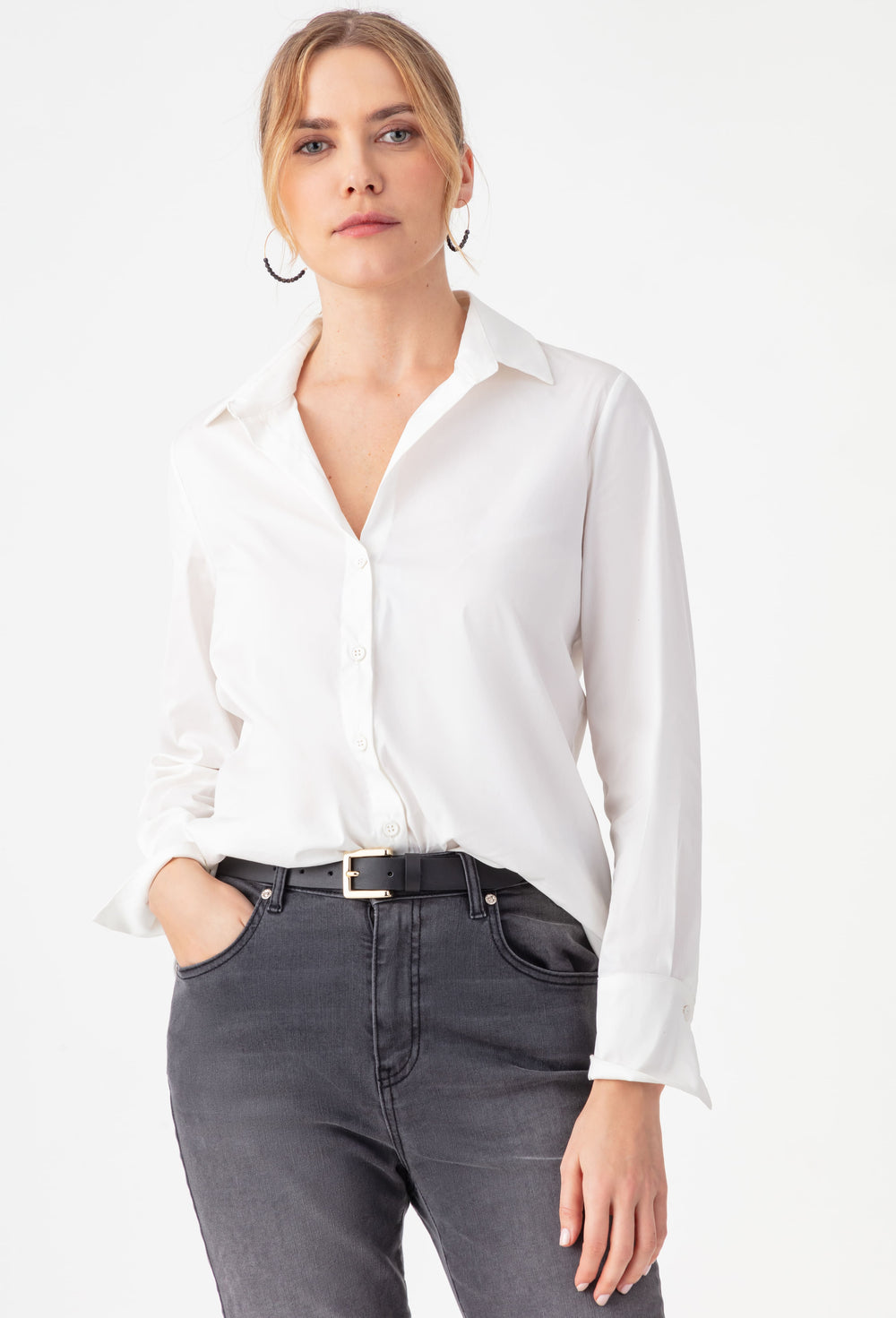 Ceinture Milo noir en cuir 4