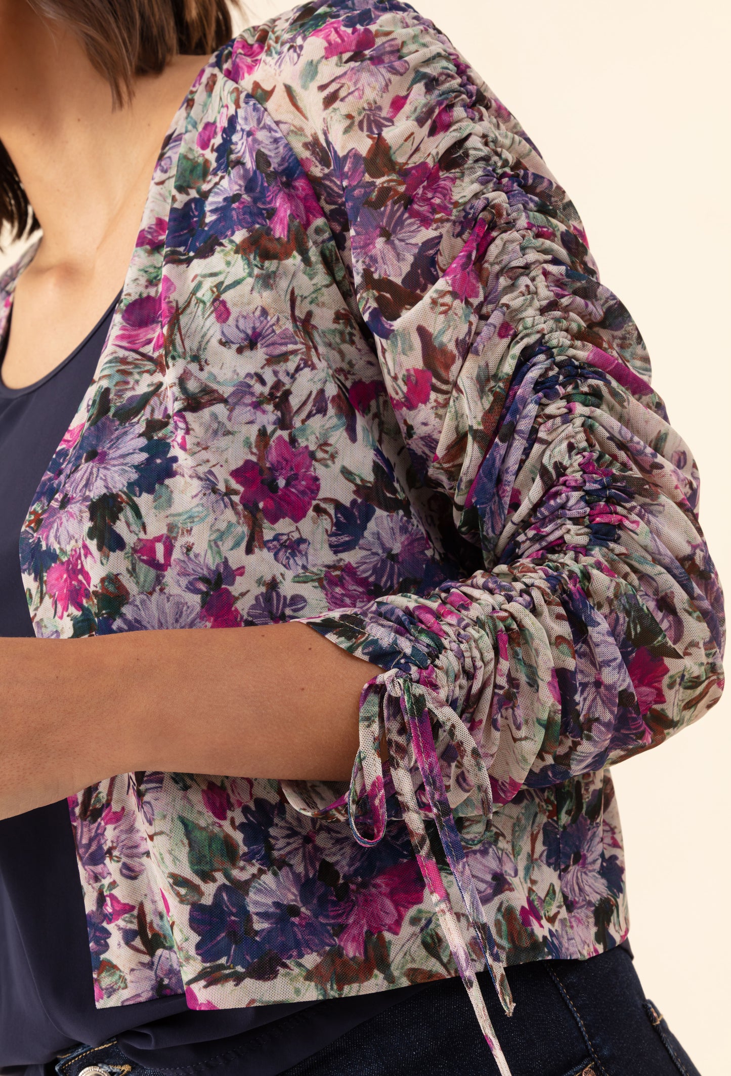 Boléro Floral imprimé fleuri 4