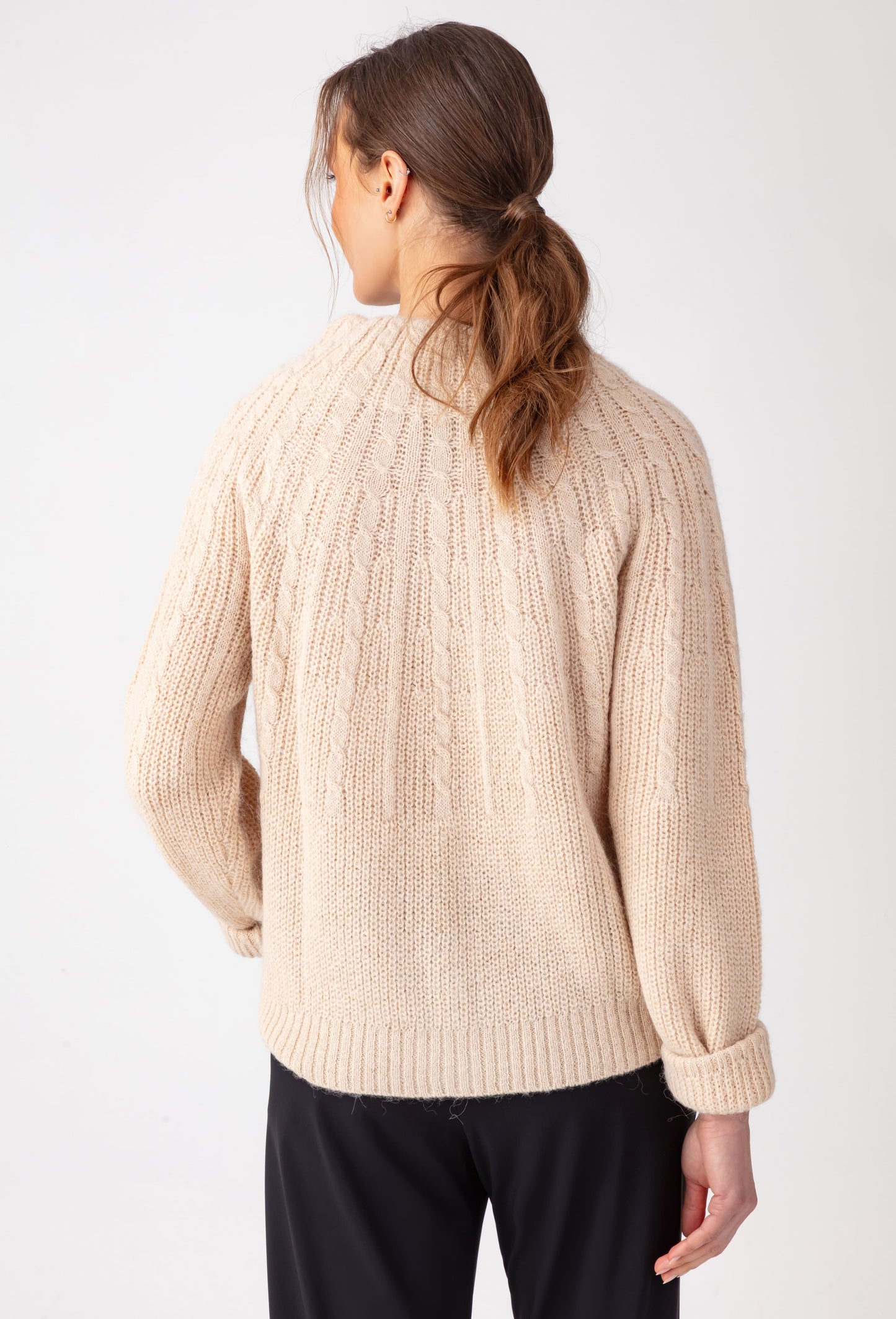 Gilet Elise beige en laine 3