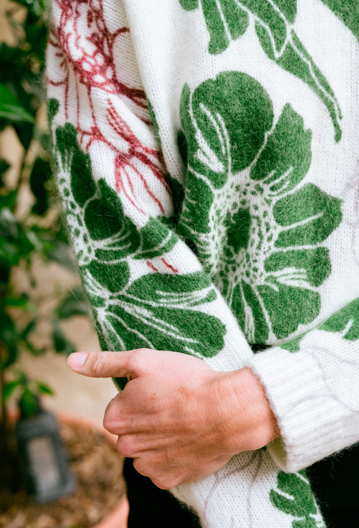 Pull imprimé Sally 50% laine 4