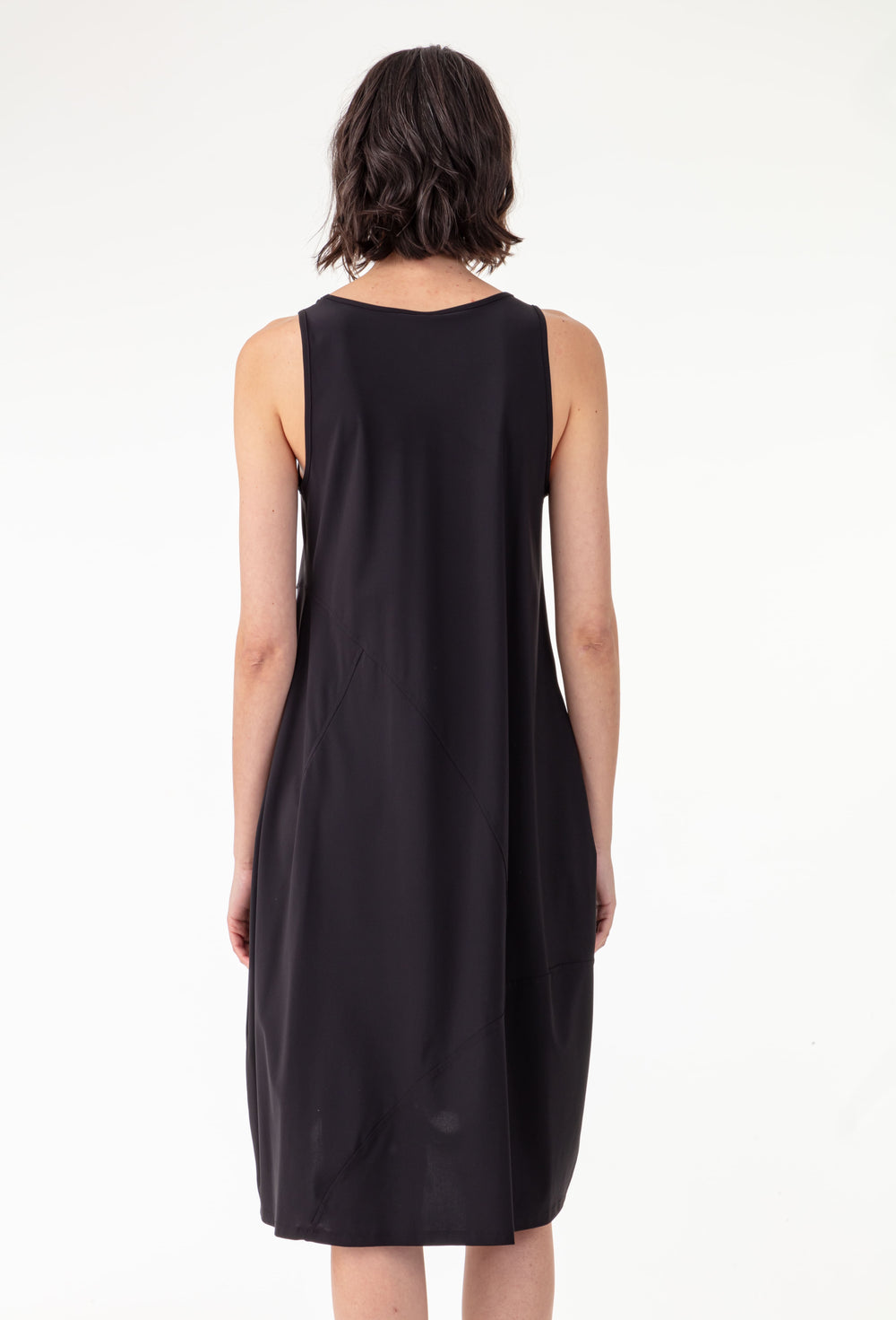Robe Météor noire en jersey technique 3