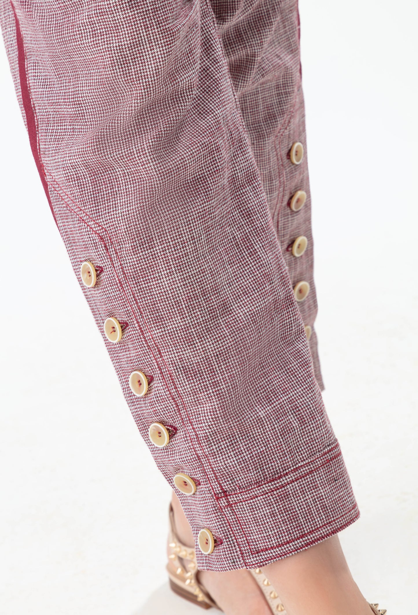 Pantalon à carreaux Amae 3