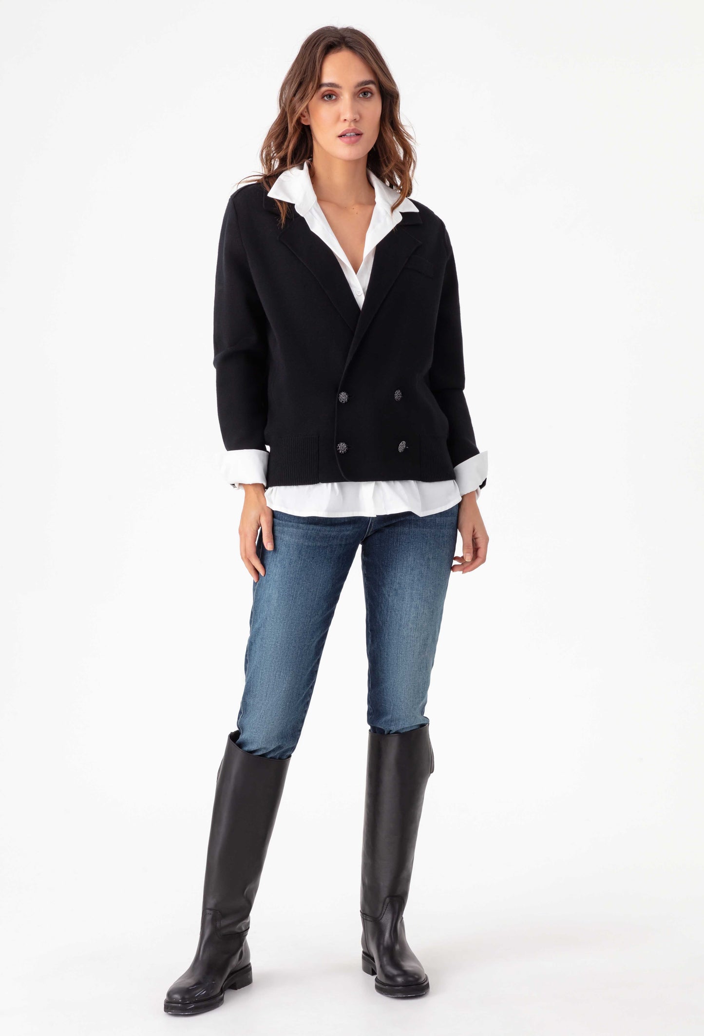 Gilet milano Megane noire 6