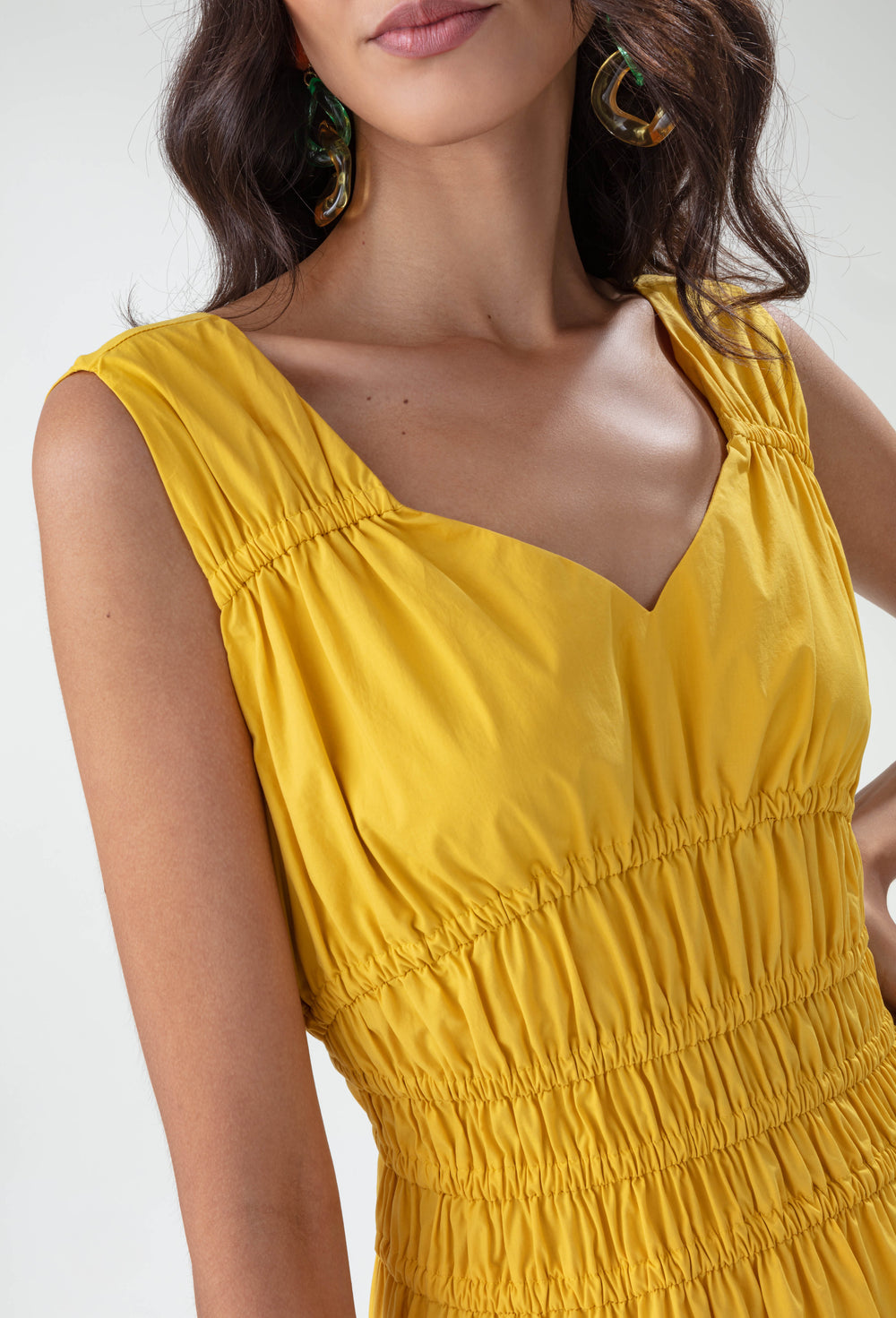 Robe Utopie safran 2