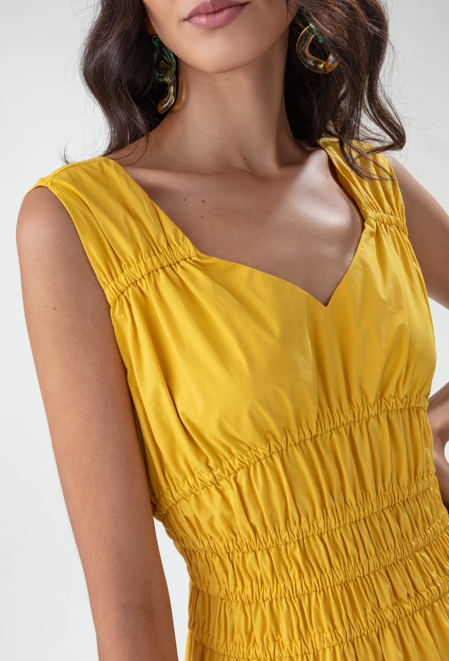 Robe Utopie safran 2