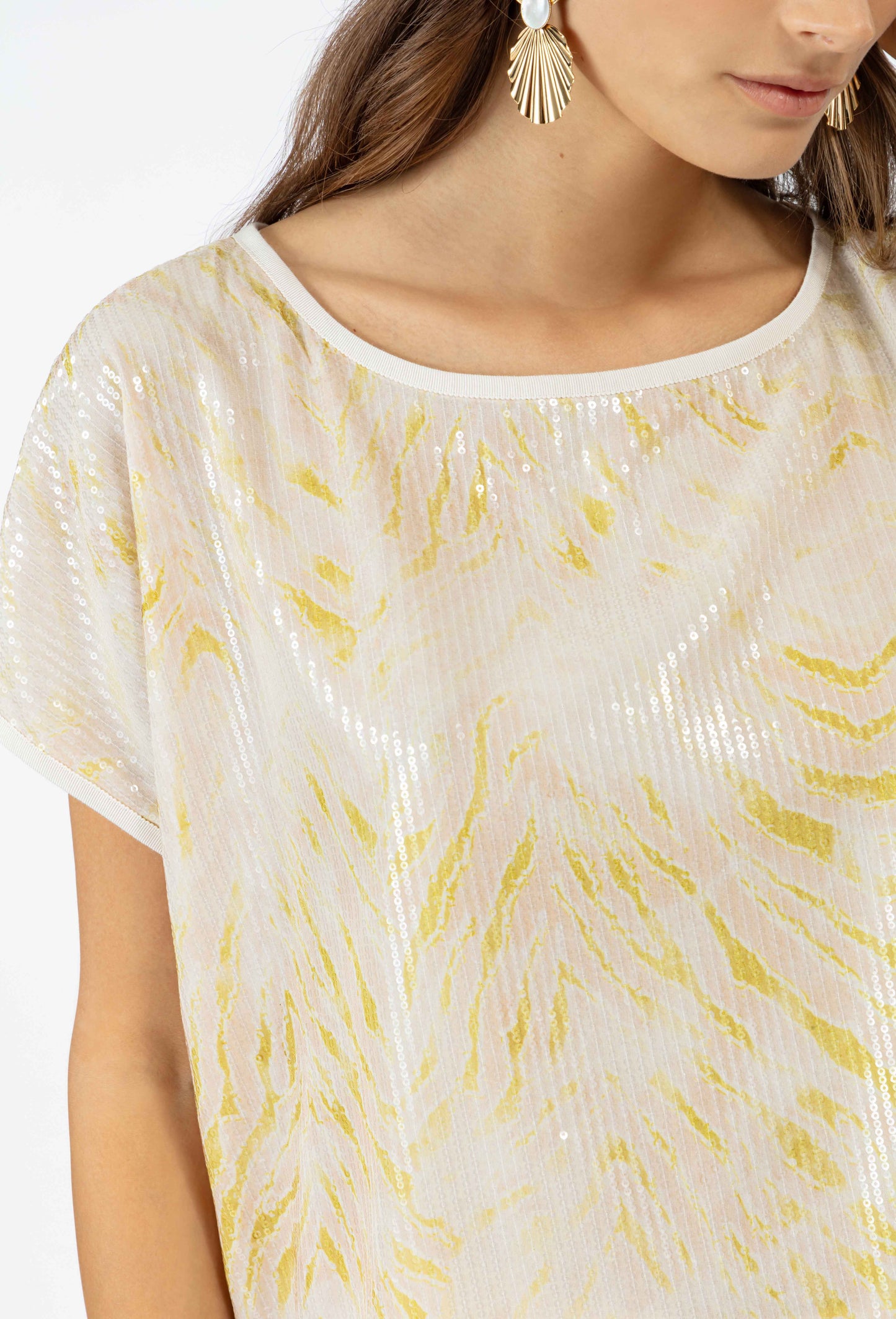 T-shirt Pierce à sequins 2
