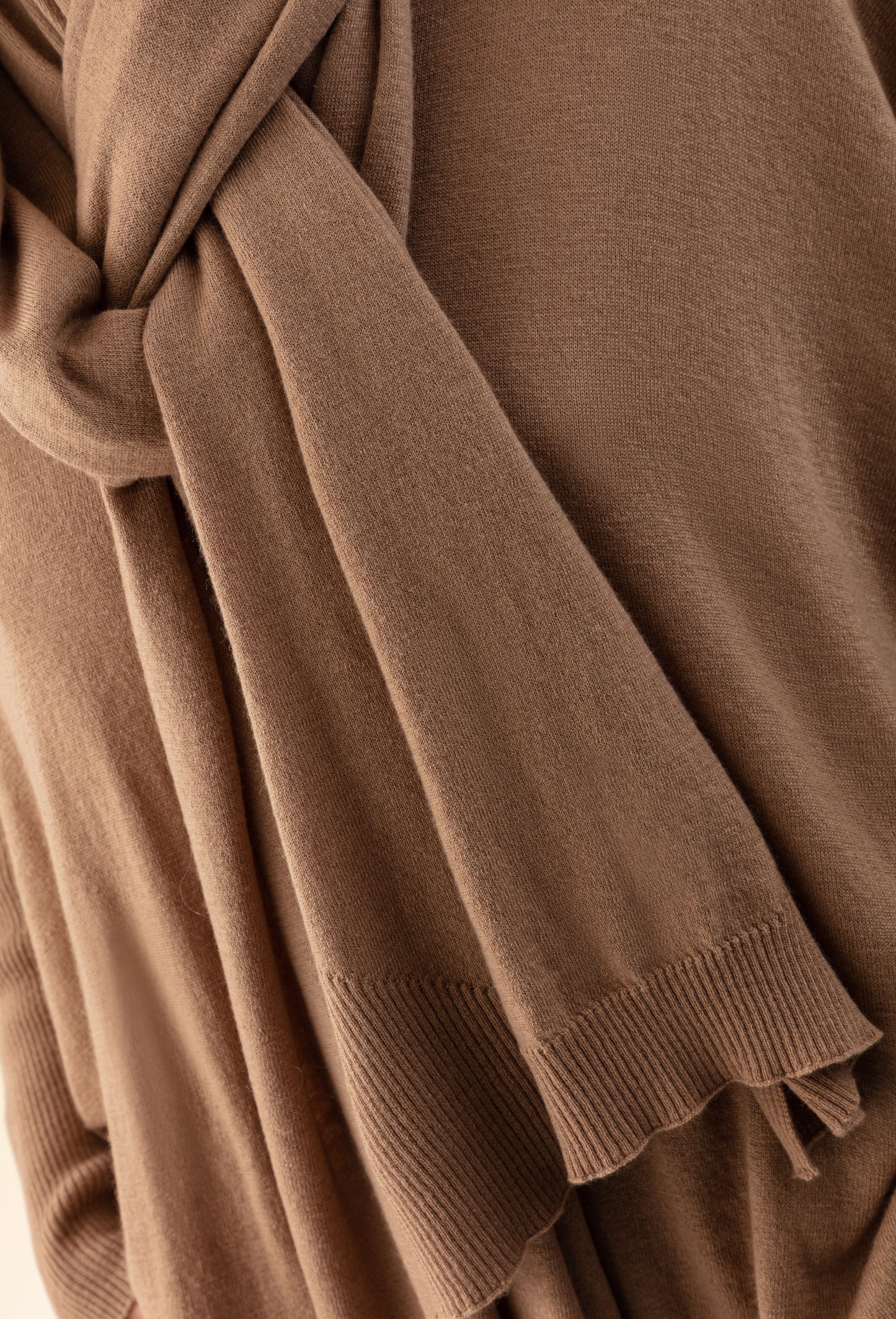 Echarpe Maya camel 50% laine 2