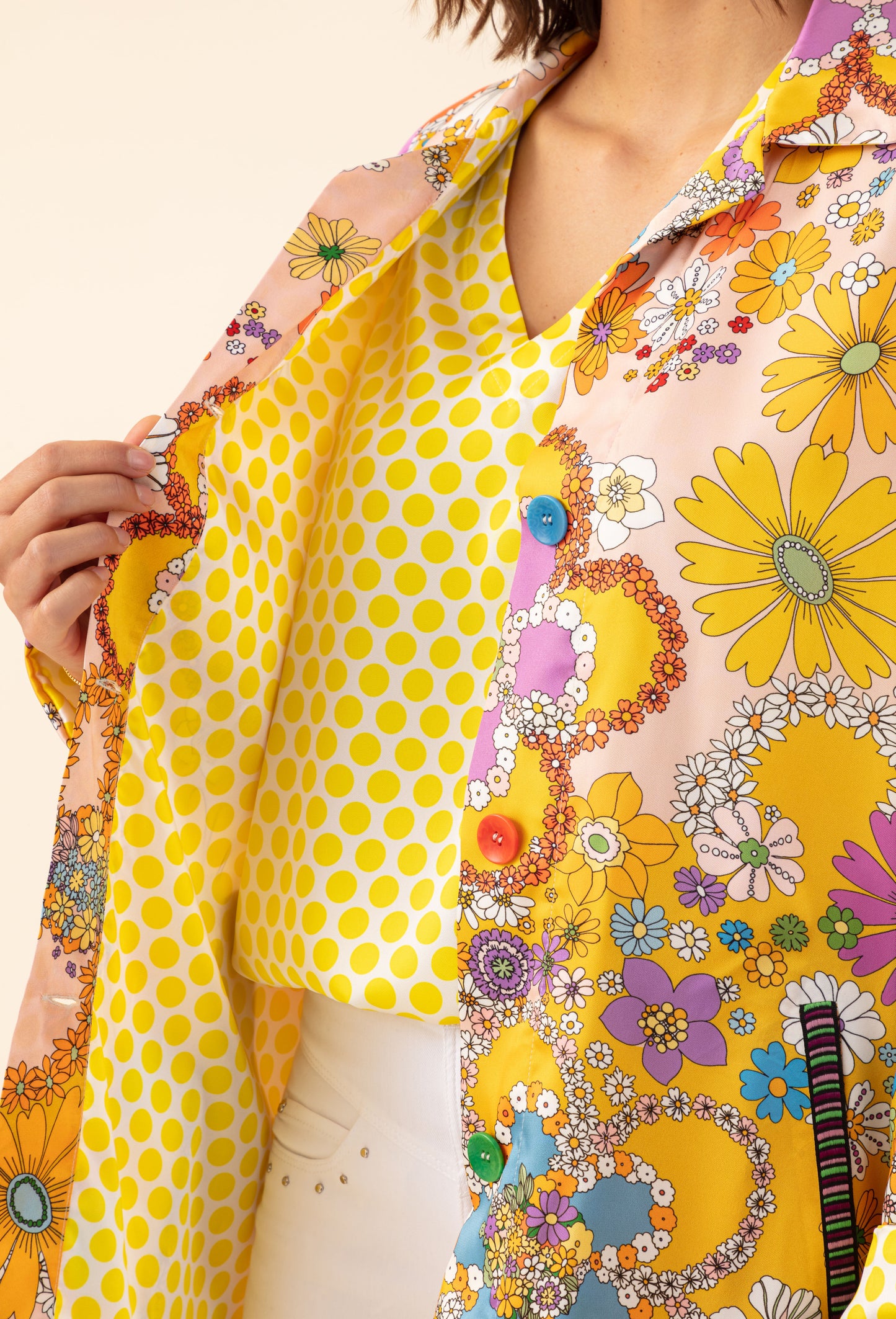 Veste Glaieul imprimé fleuri 6