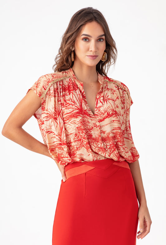 Blouse Isabella sans manches 1