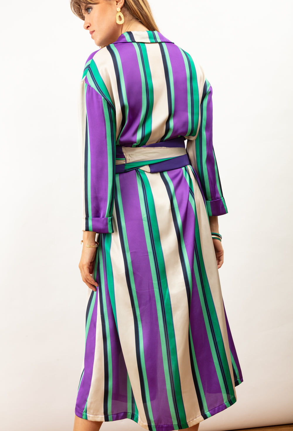 Robe-chemise + Ceinture Ambre 3