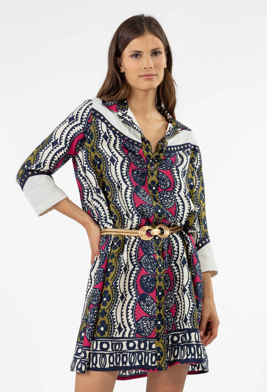 Robe chemise Brooke en twill 1