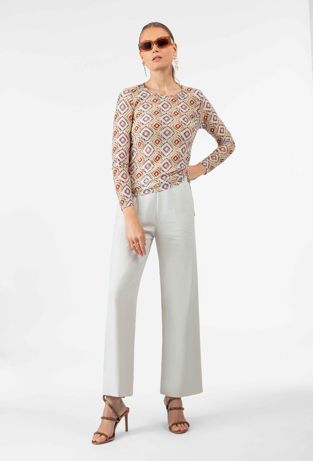 Pantalon Hera en jersey technique galet 1
