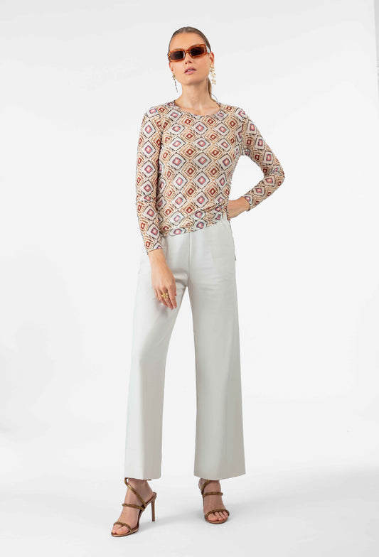 Pantalon Hera en jersey technique galet 1