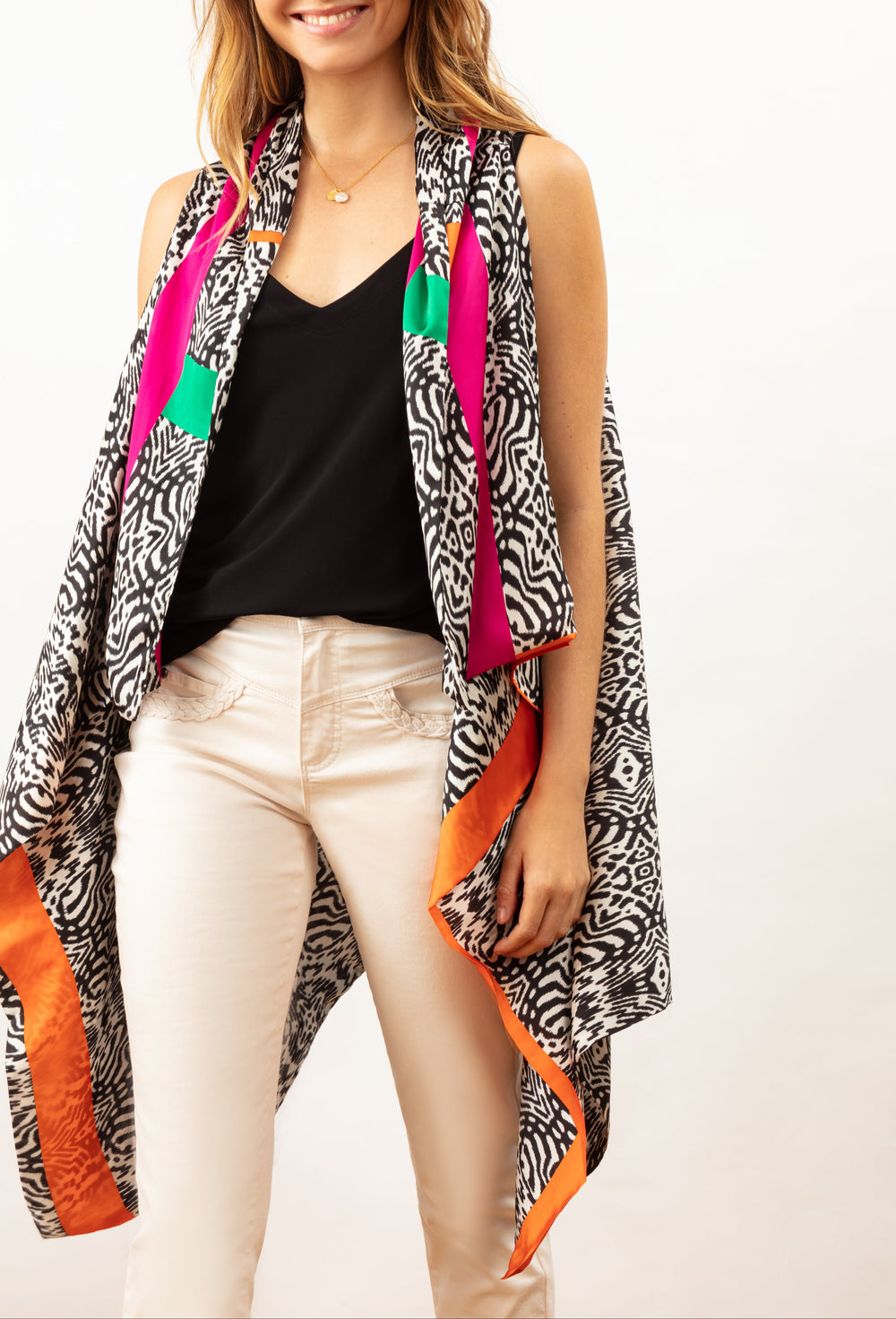 Gilet Justine imprimé 1