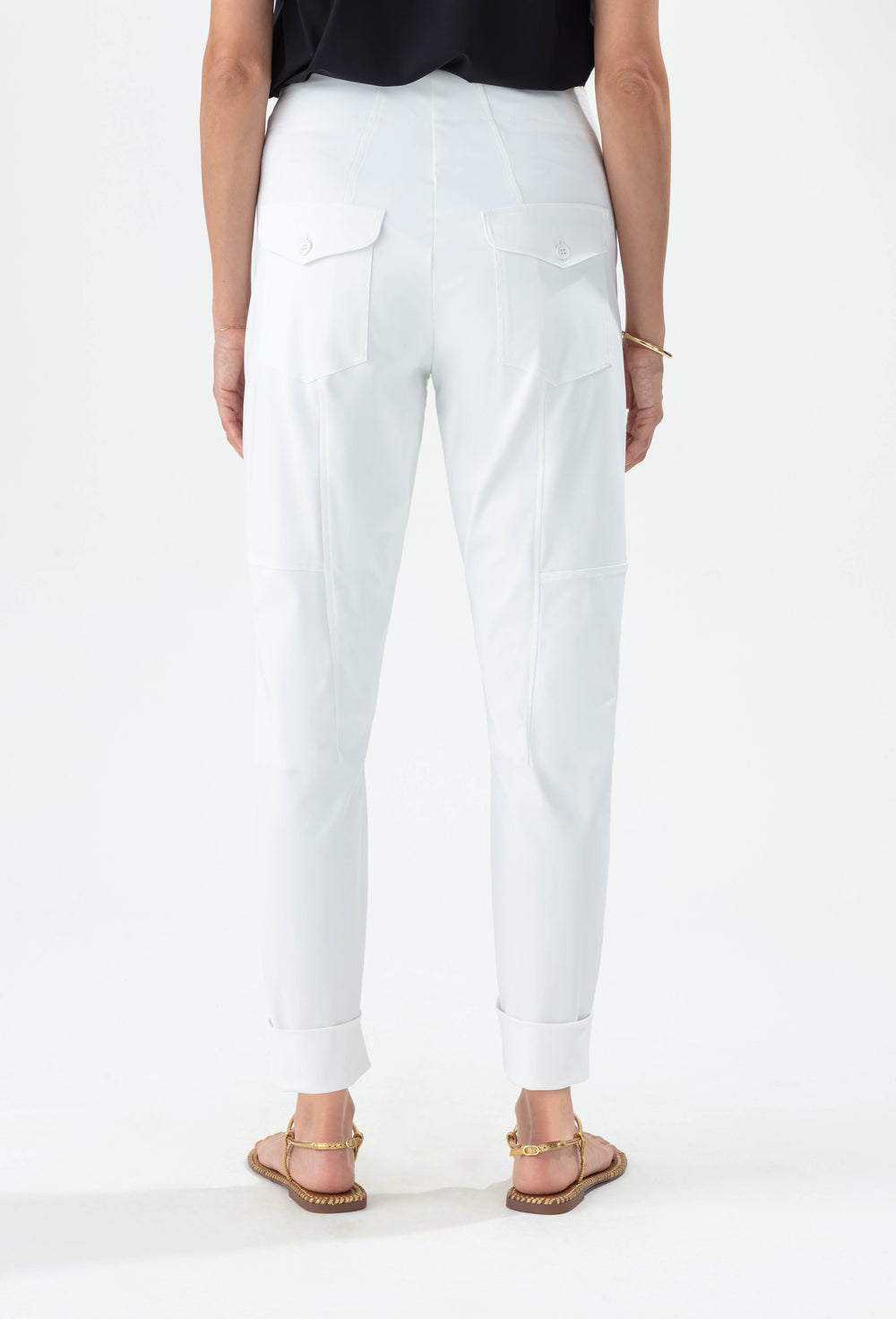 Pantalon Plage blanc 3