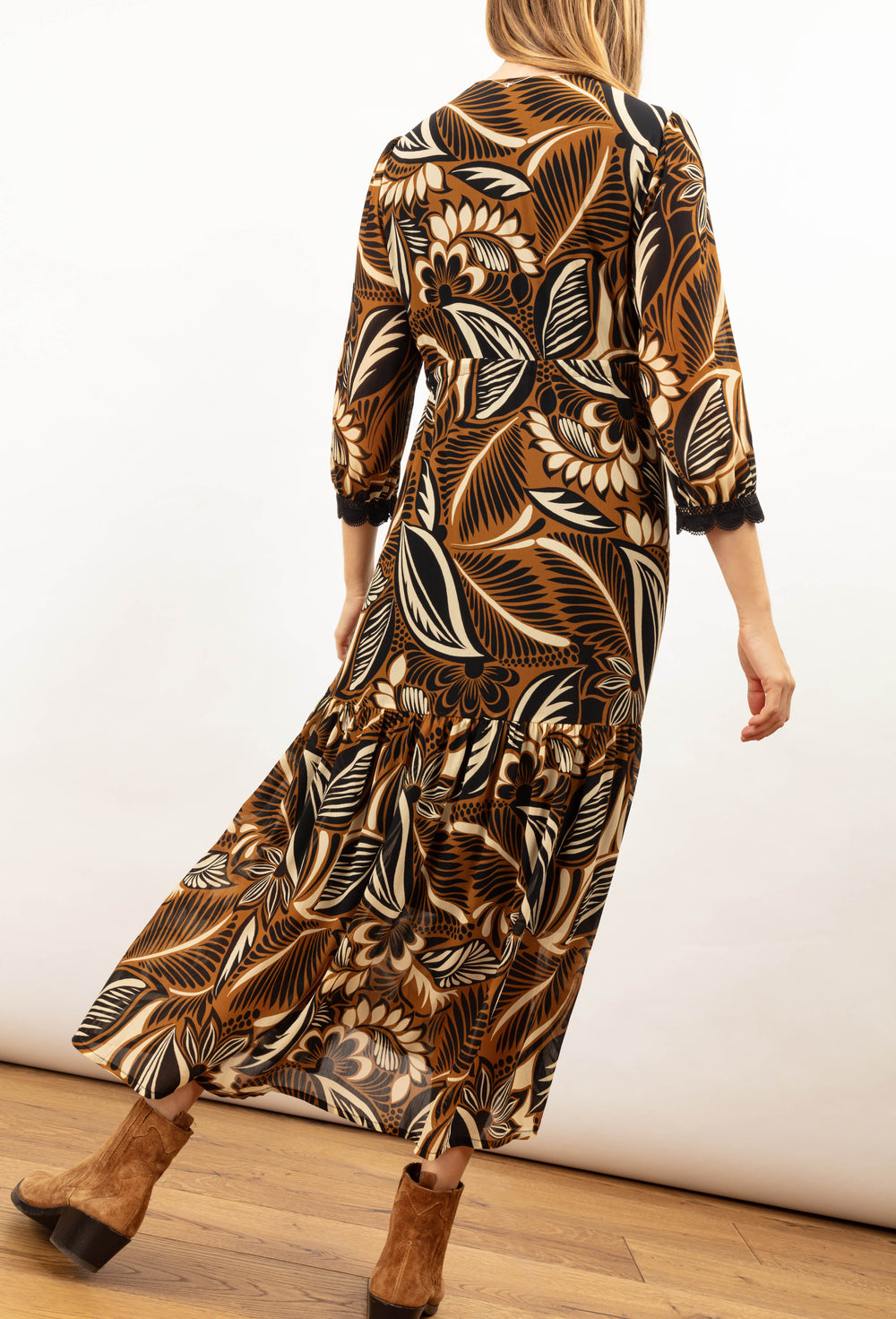 Robe longue Telia imprimée 3