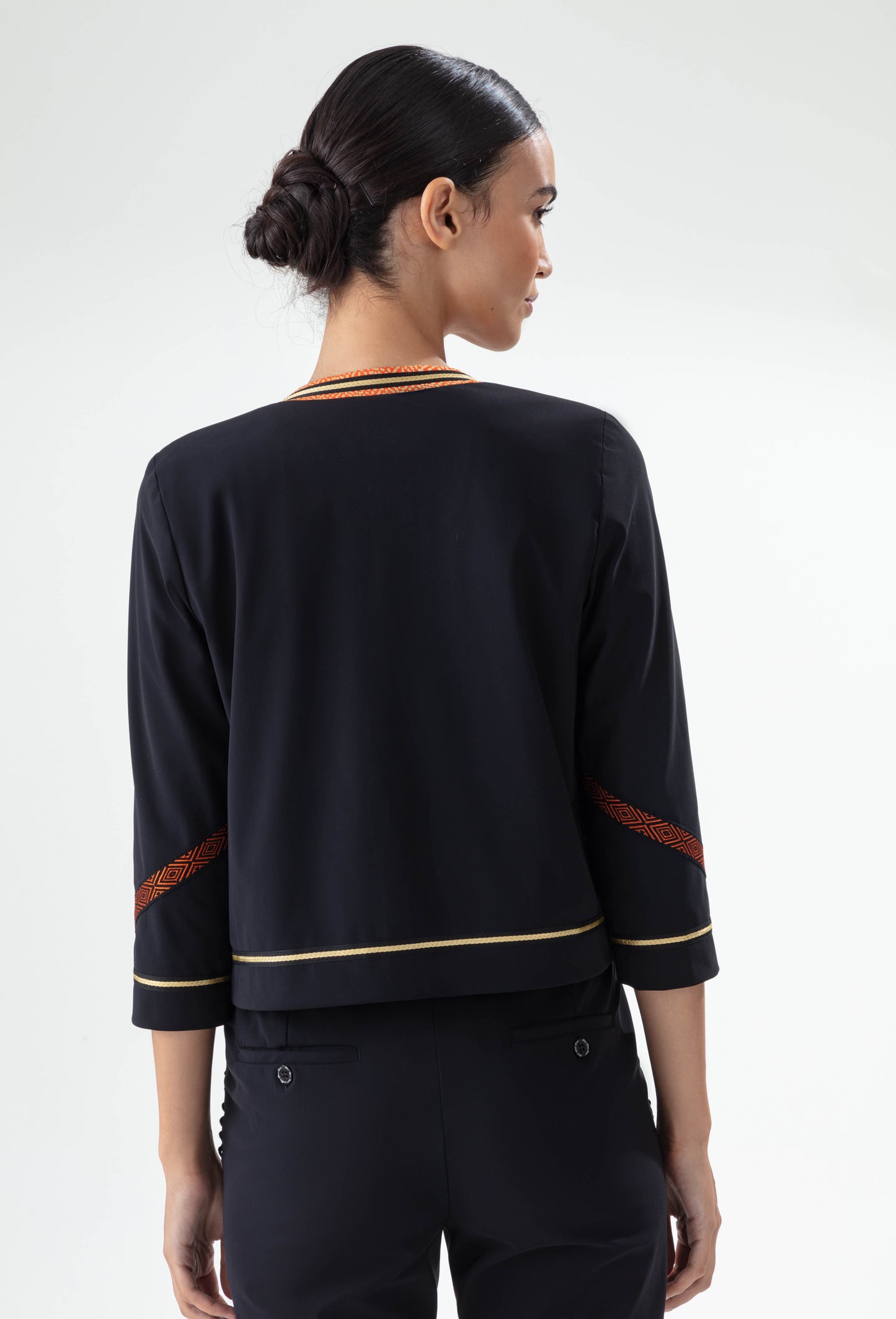 Veste Égérie imprimé graphique en jersey technique 4