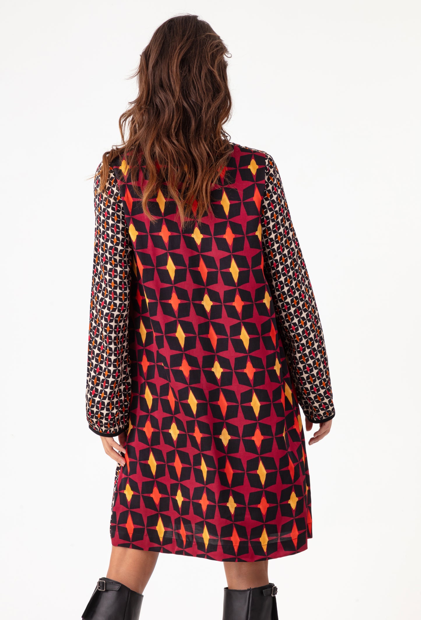 Robe courte Hester bi-imprimé 3