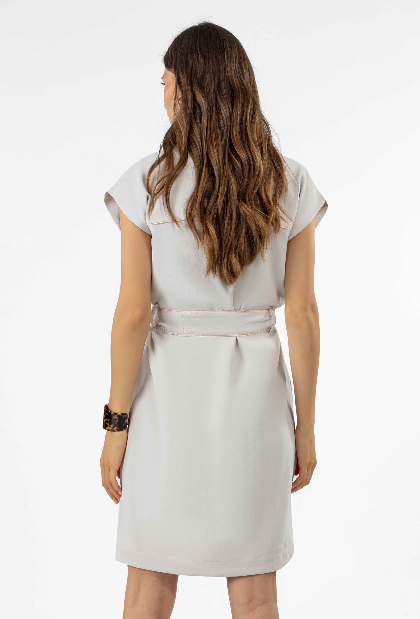 Robe tailleur Mallory sable 3