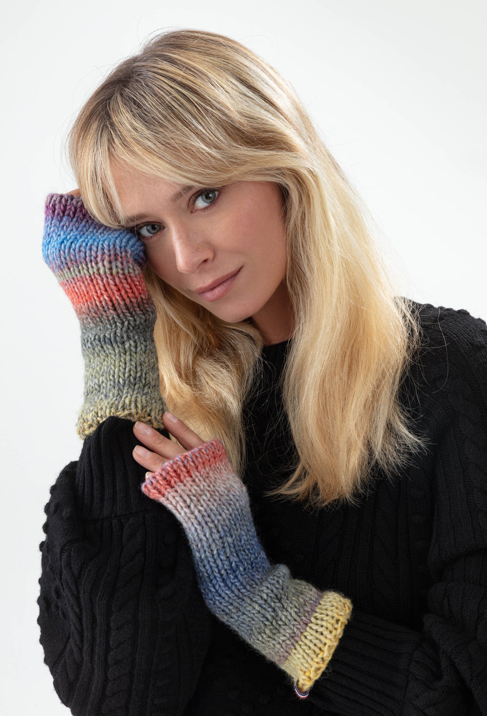 Gants Tactiles Pia grenat 3