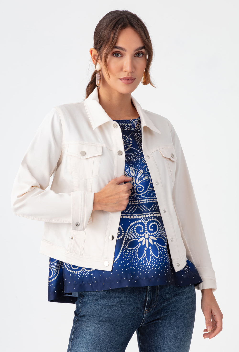 Veste en jeans Nuage 1