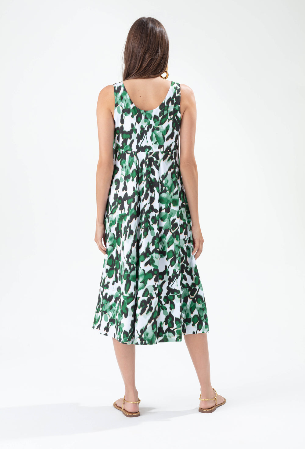 Robe Pousse imprimé herba fresca en jersey technique 3