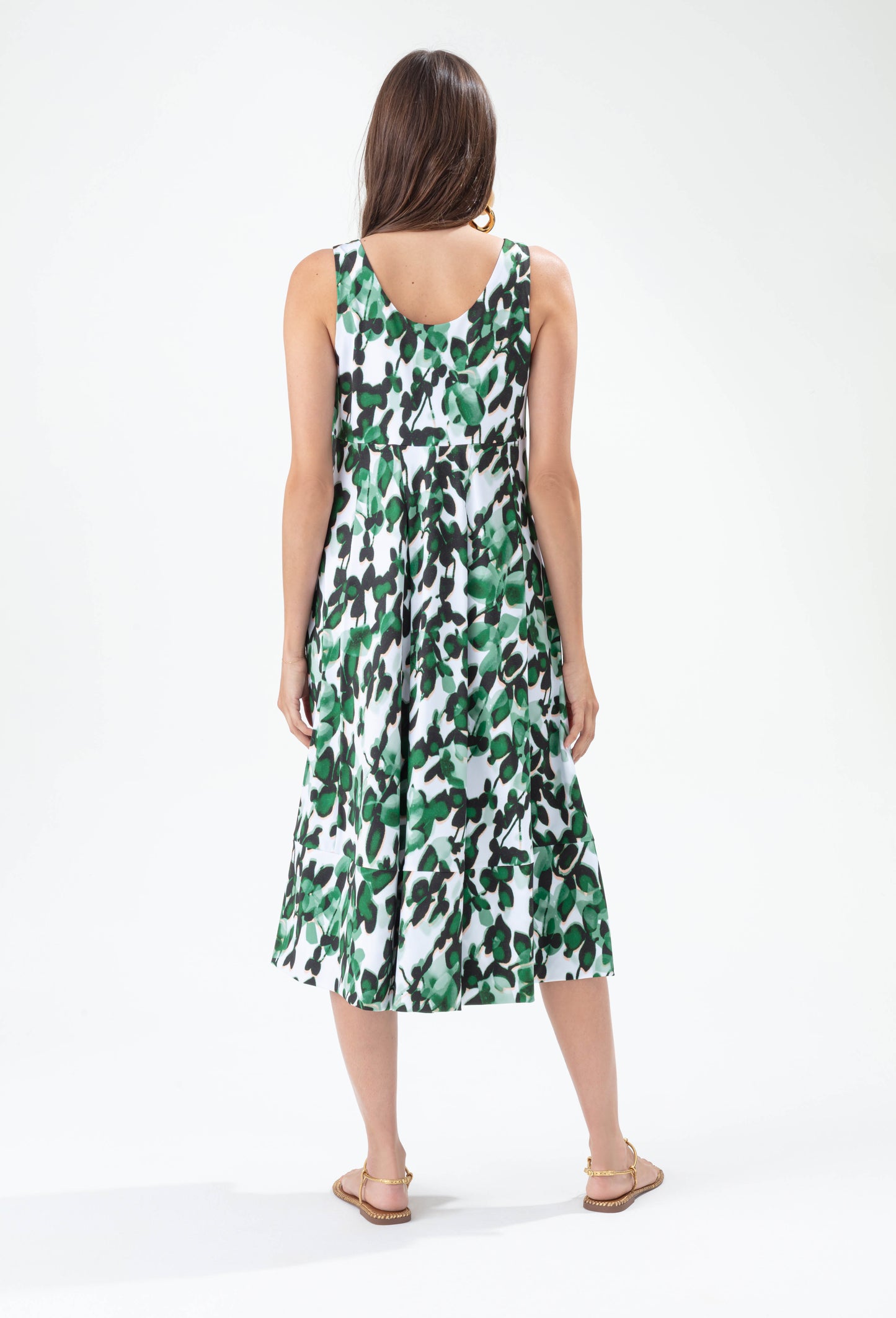 Robe Pousse imprimé herba fresca en jersey technique 3