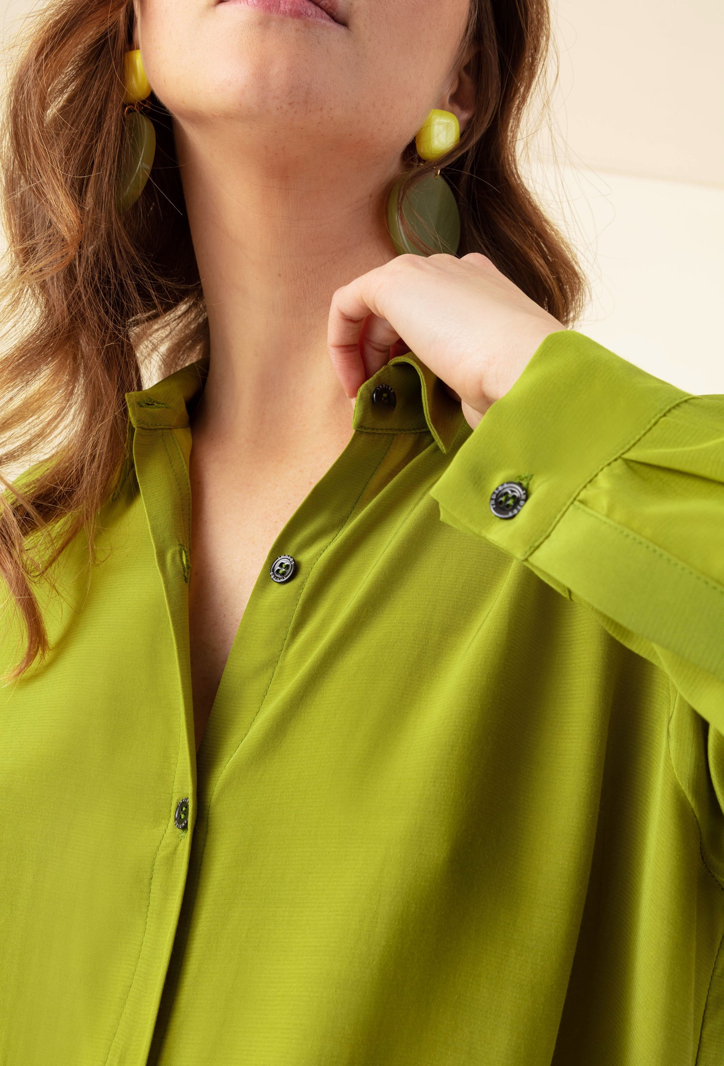 Chemise Fusion verte 4