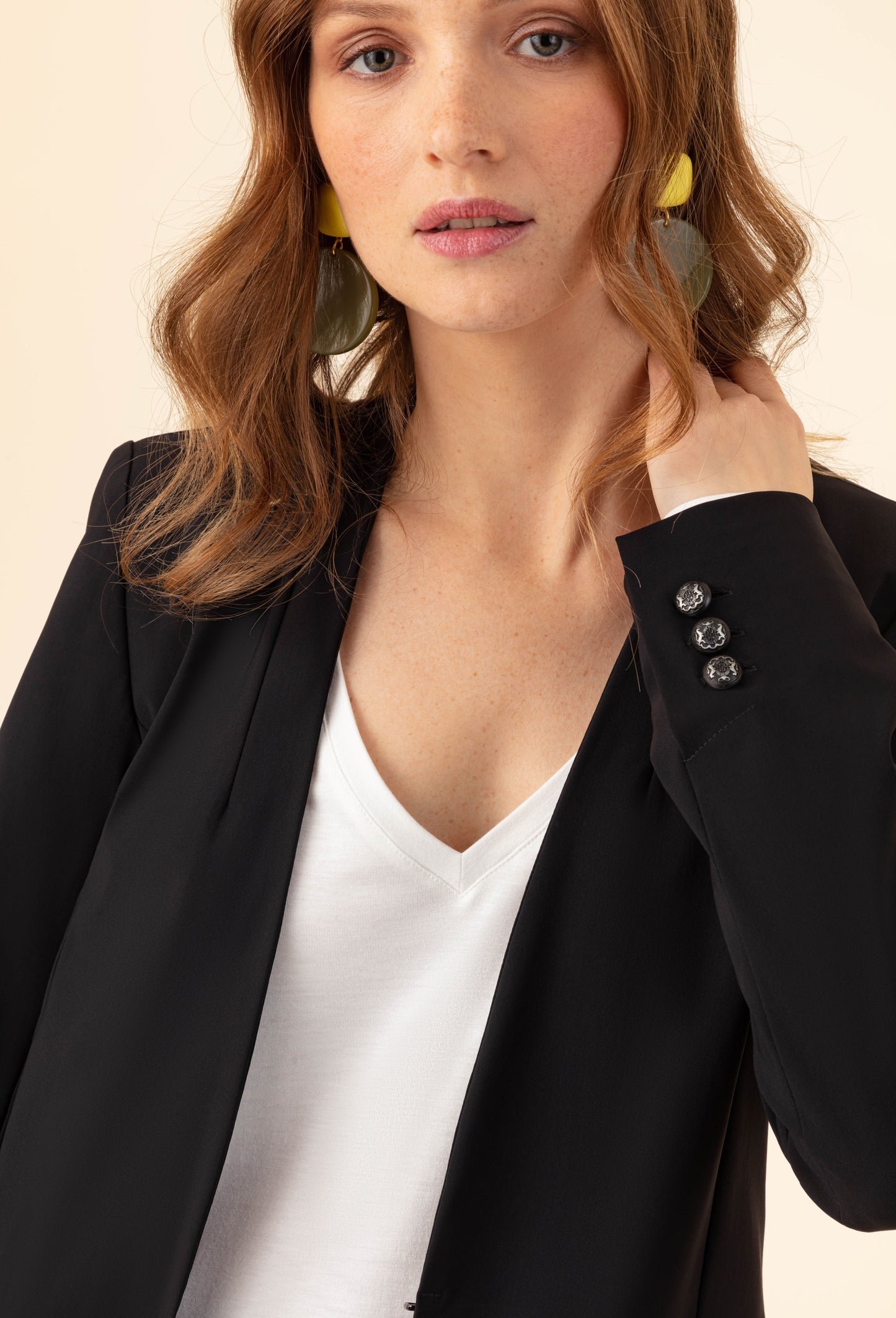 Veste Chouchou noire en jersey technique 3