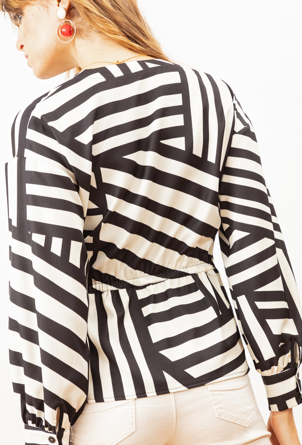 Blouse Andrea à rayures 2