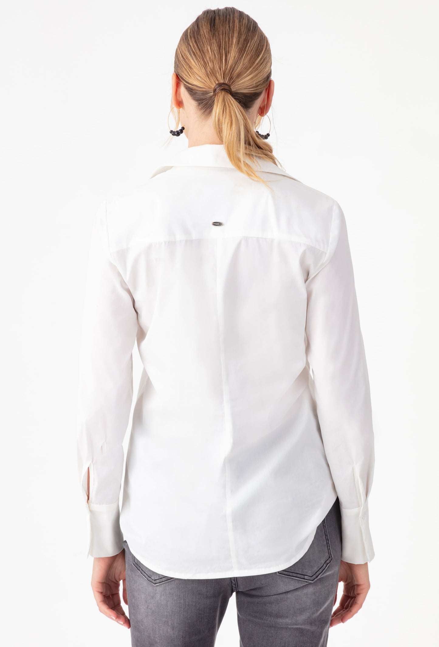Chemise Louise blanche en coton 3