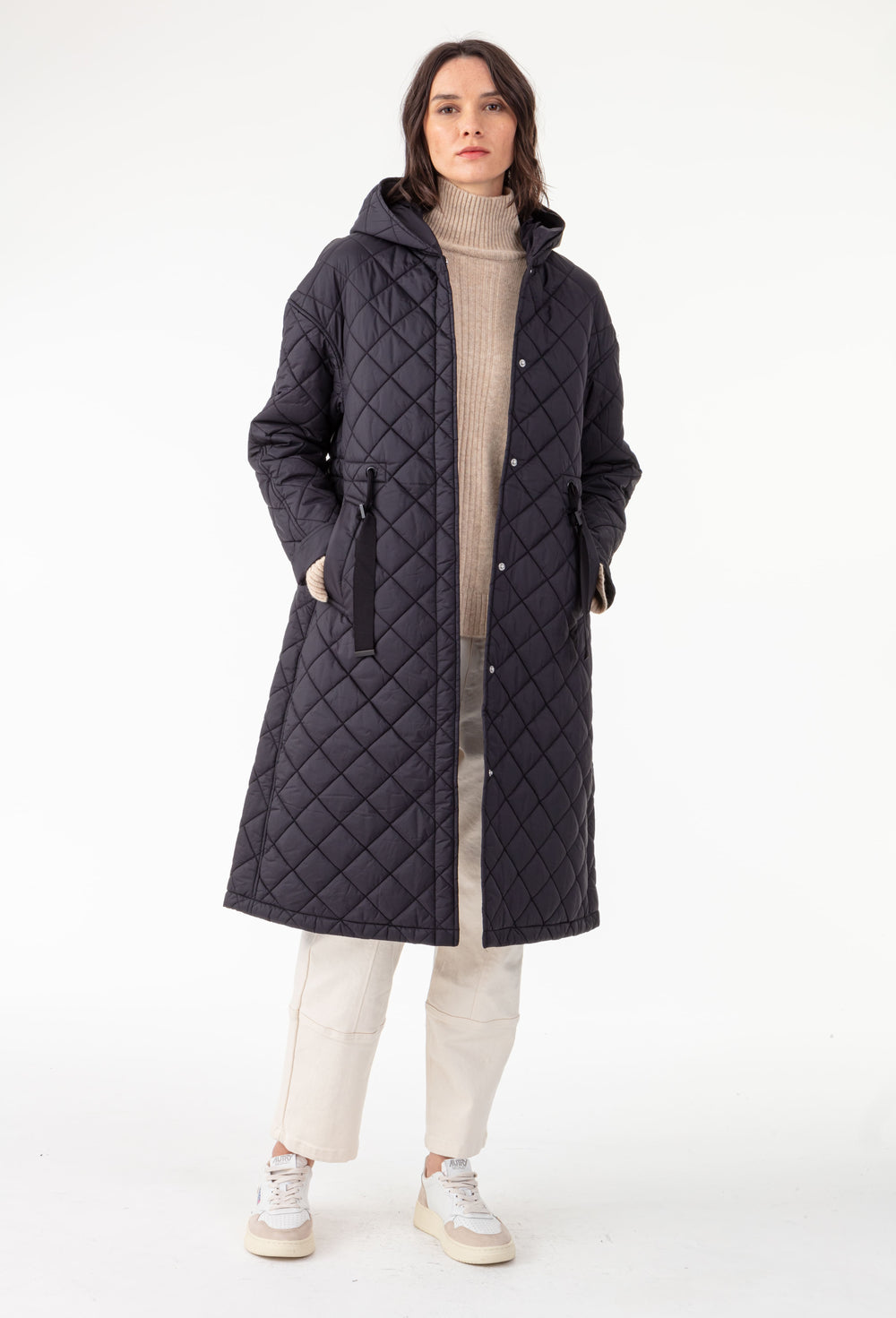 Doudoune longue Harvey noire 1