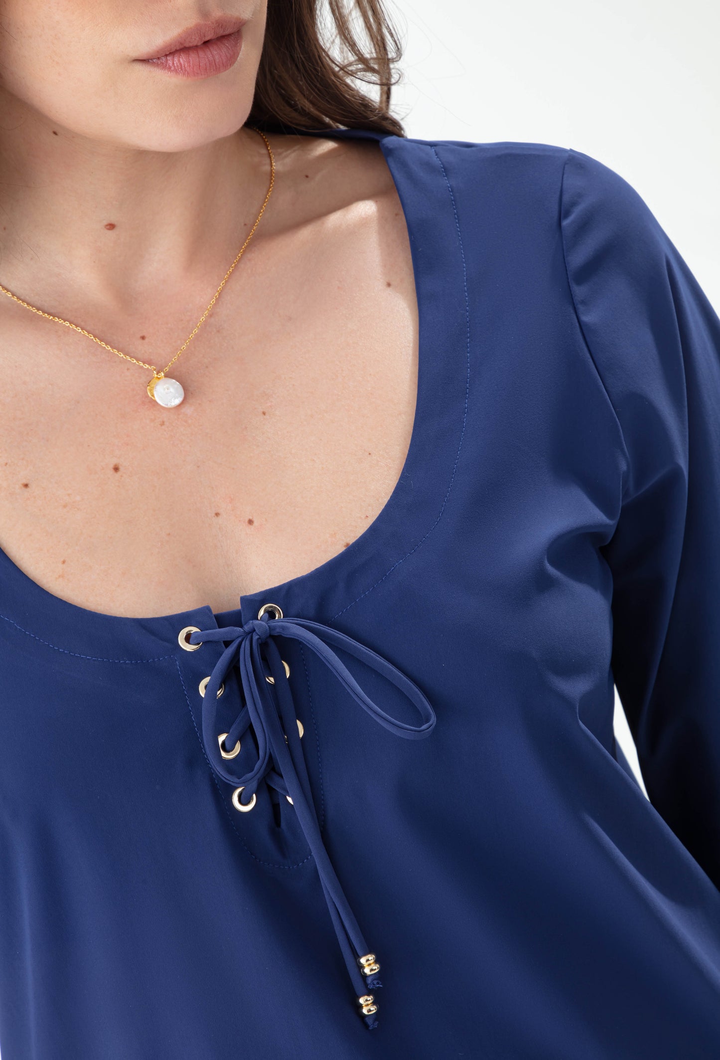 Tee-shirt Rivage saphir en jersey technique 2