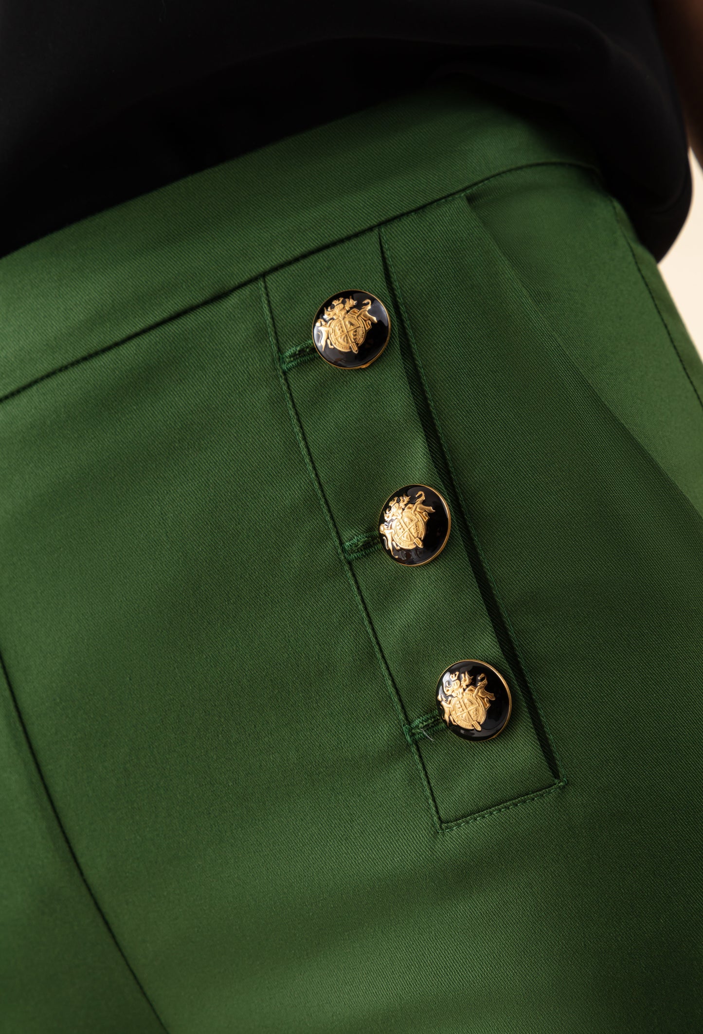 Pantalon Gabriele vert 4