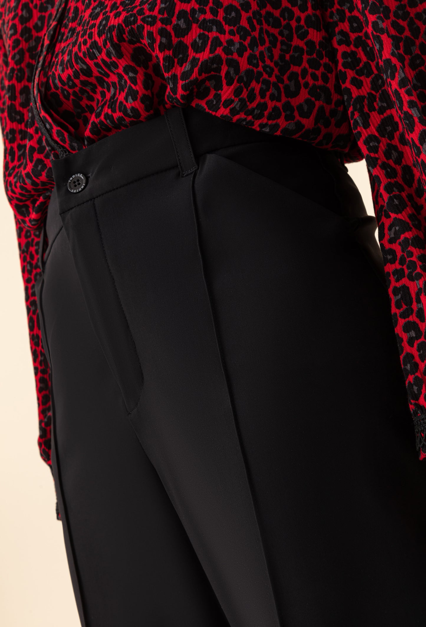 Pantalon Mike noir en jersey technique 4