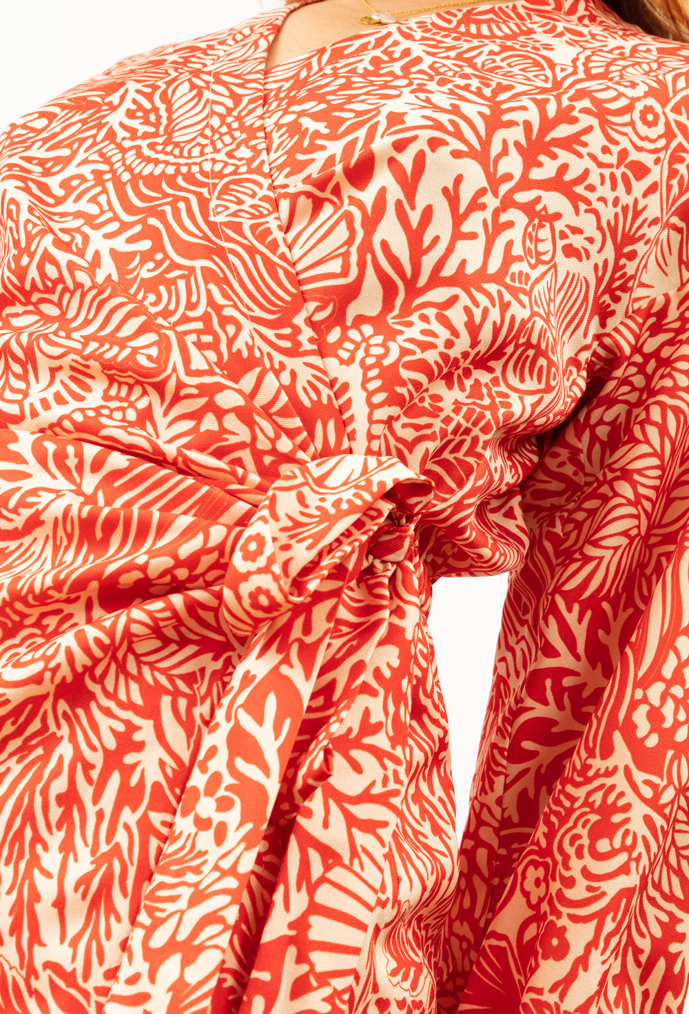 Blouse Andrea imprimé coquillages 5