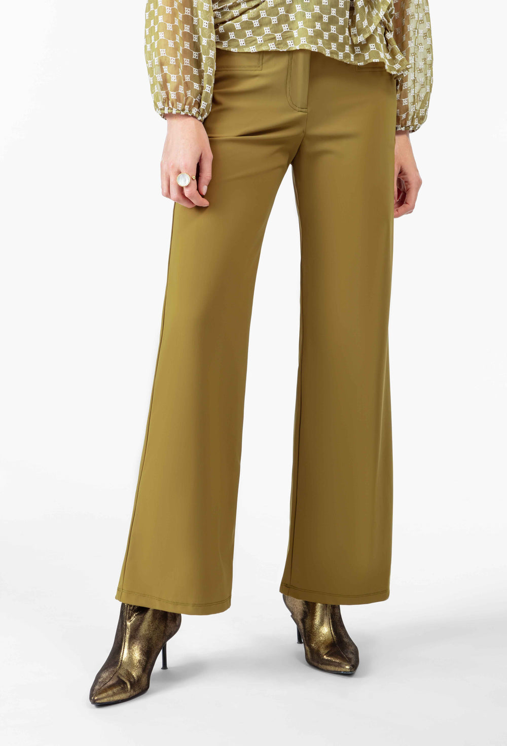 Pantalon Egon en jersey technique 2