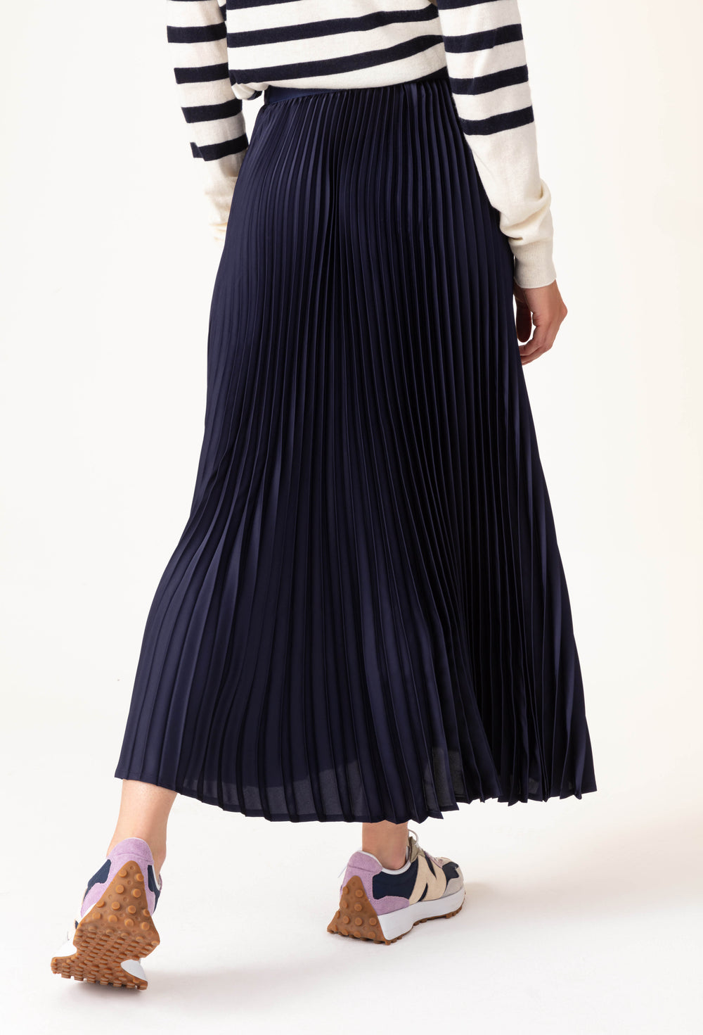 Jupe Martin plissée marine 5