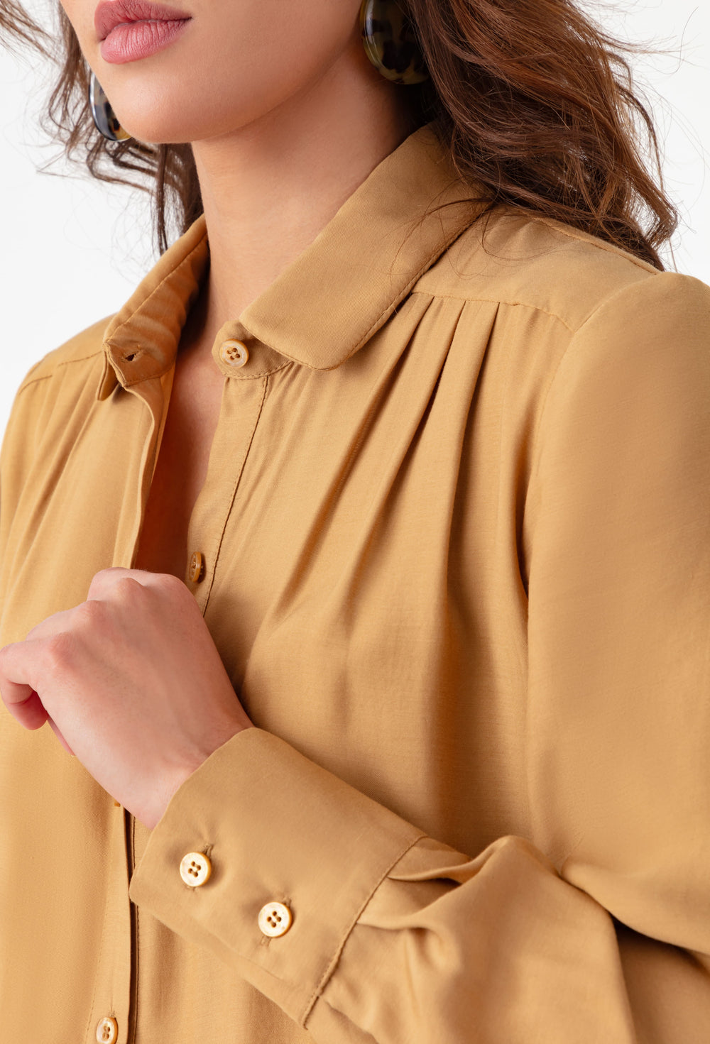 Chemise Sophia mordoré 2